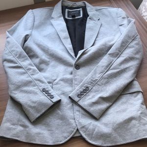 H&M men’s casual jacket light gray